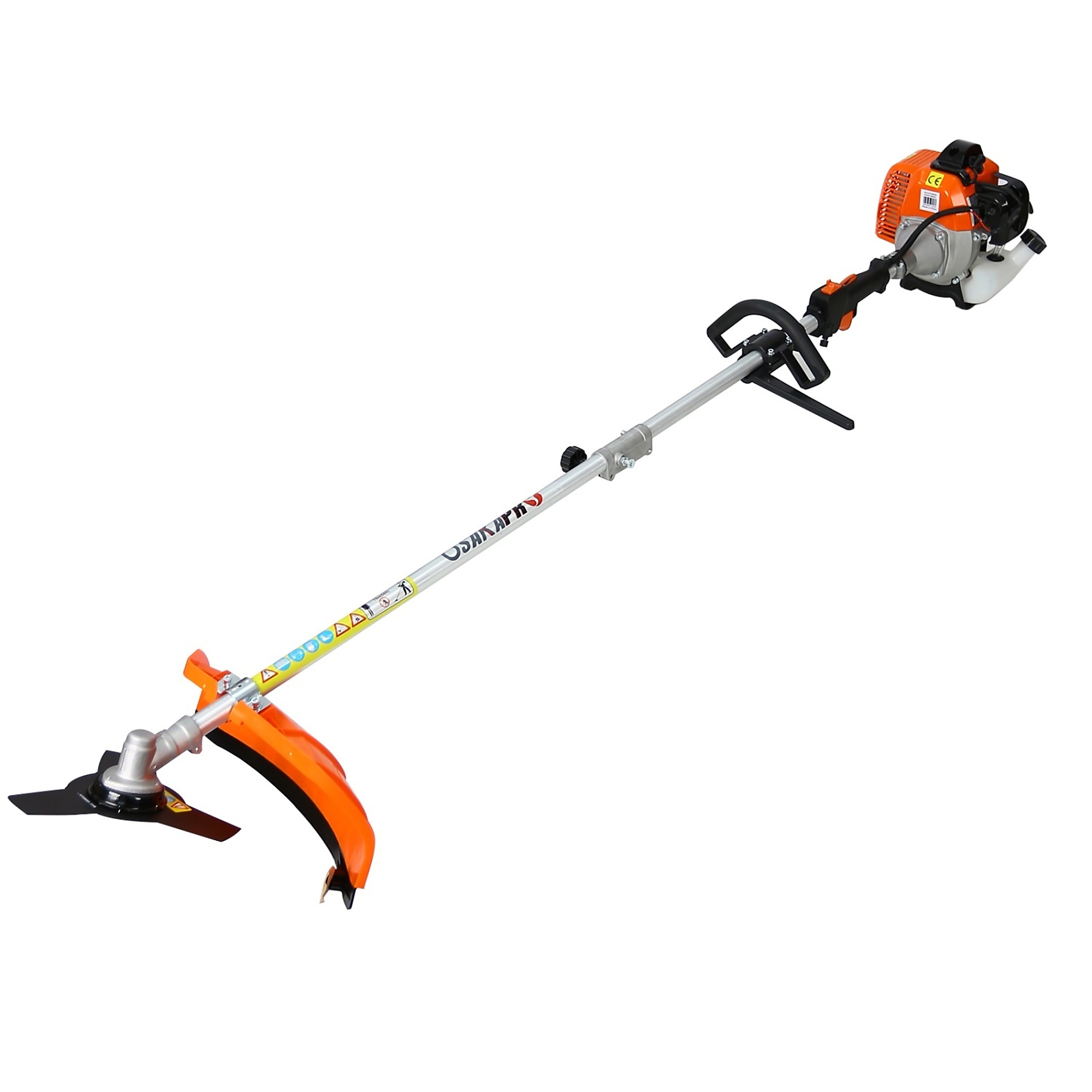 BlackTeck 4-in-1 Multi-Functional Trimming Tool — 63cc, Gas Pole Saw, Durable Construction, Model# N2-61893